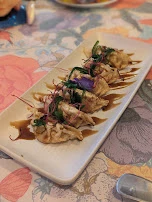 Gyozas de Gambas Y Verduras